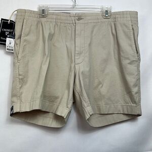 Cremieux Atlantic Beige Stone shorts size 40 NWT